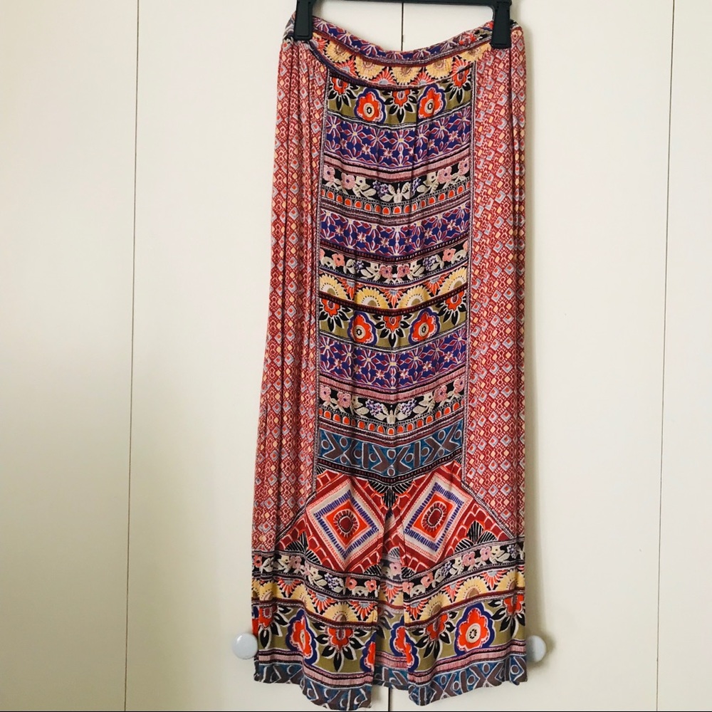 Angie Floral Maxi Skirt